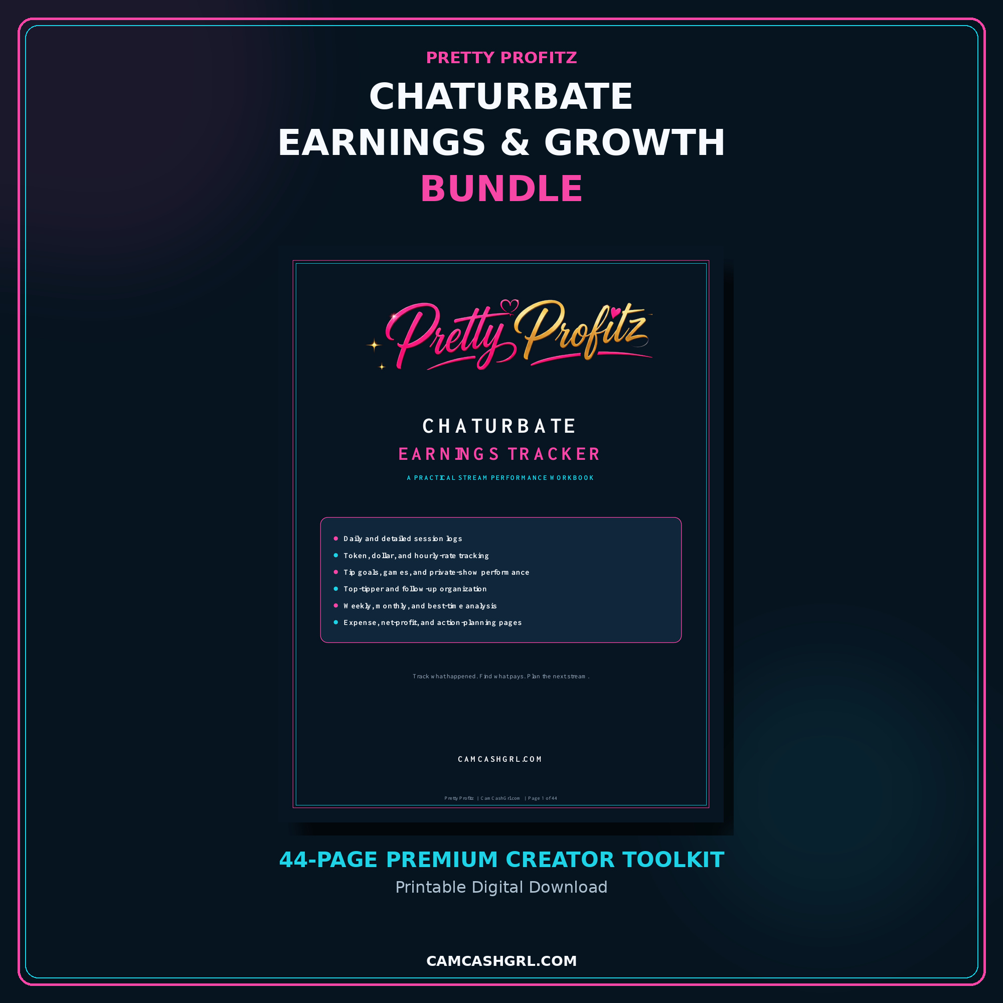 Chaturbate Earnings & Growth Bundle